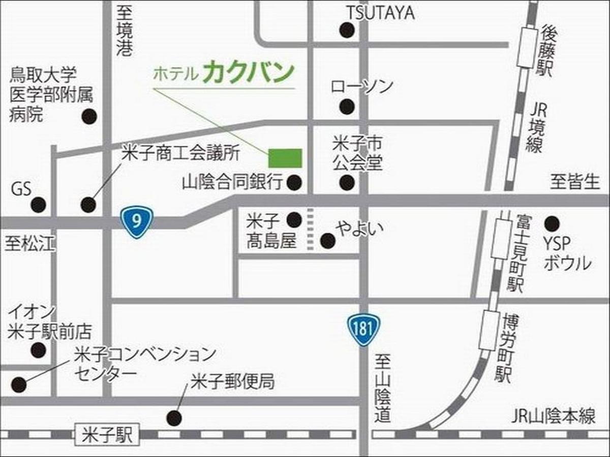 Hotel Kakuban Yonago Exteriör bild